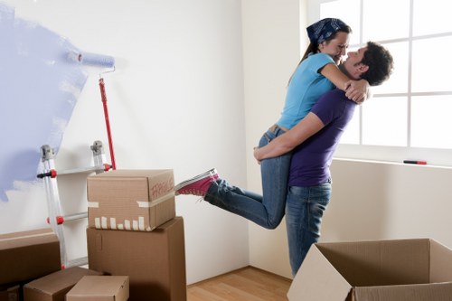 Furniture moving support for a Balham home with narrow stairs