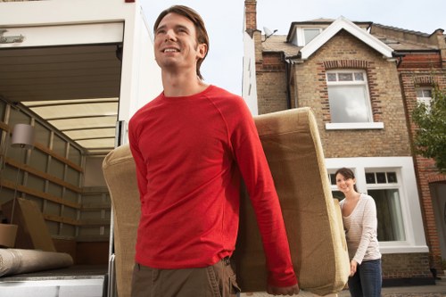 Transport truck for local removals and bulky item collections in Balham
