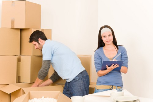 Balham property access and stairway moving support